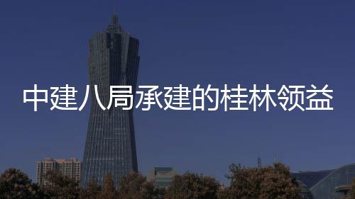 能制配套中建造产主体正式项目工程期的桂结构件厂基础八局益智业园一承建林领设施房及封顶